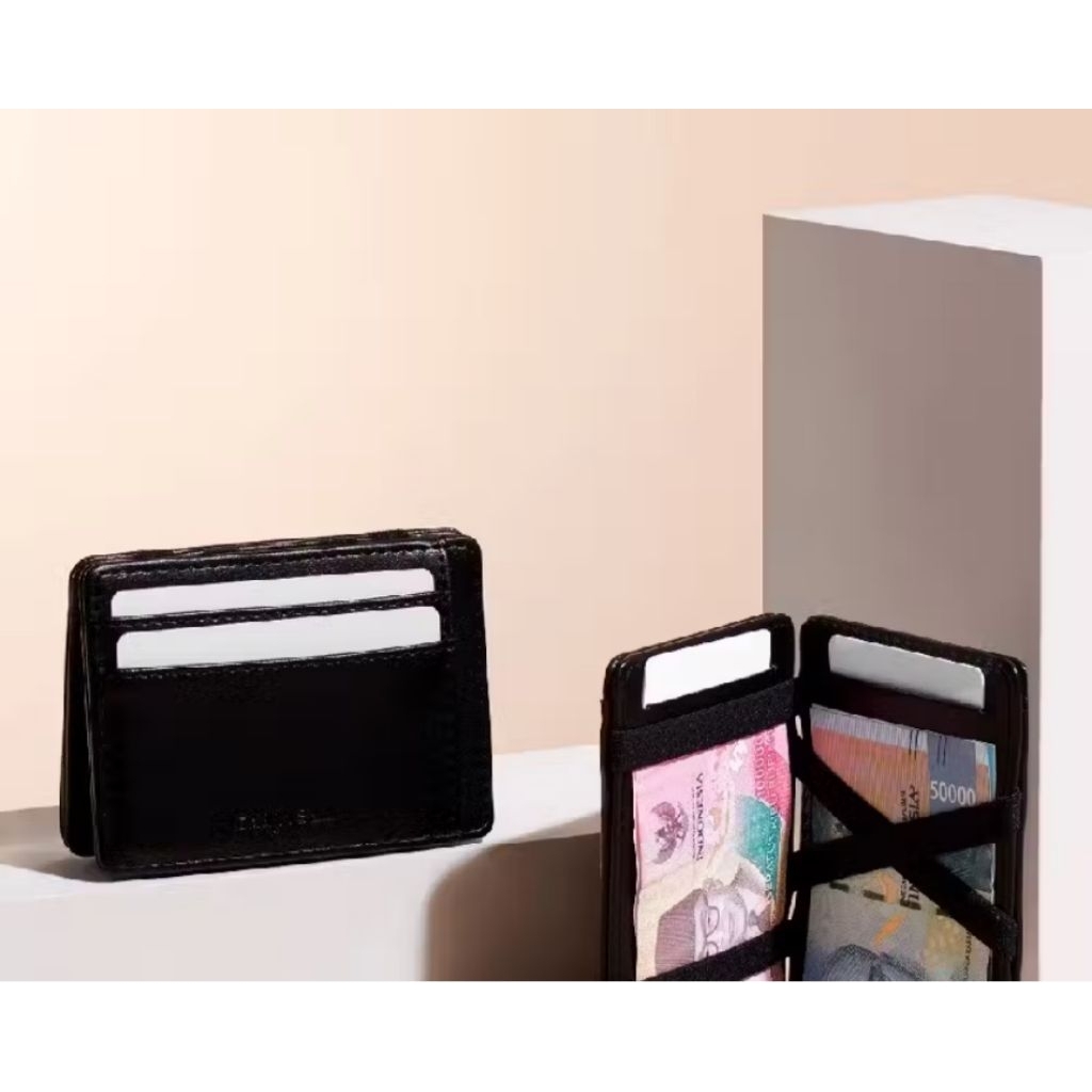 Dompet Kartu dan Dompet Lipat Pria Wanita Card Holder Tipis Mini Premium