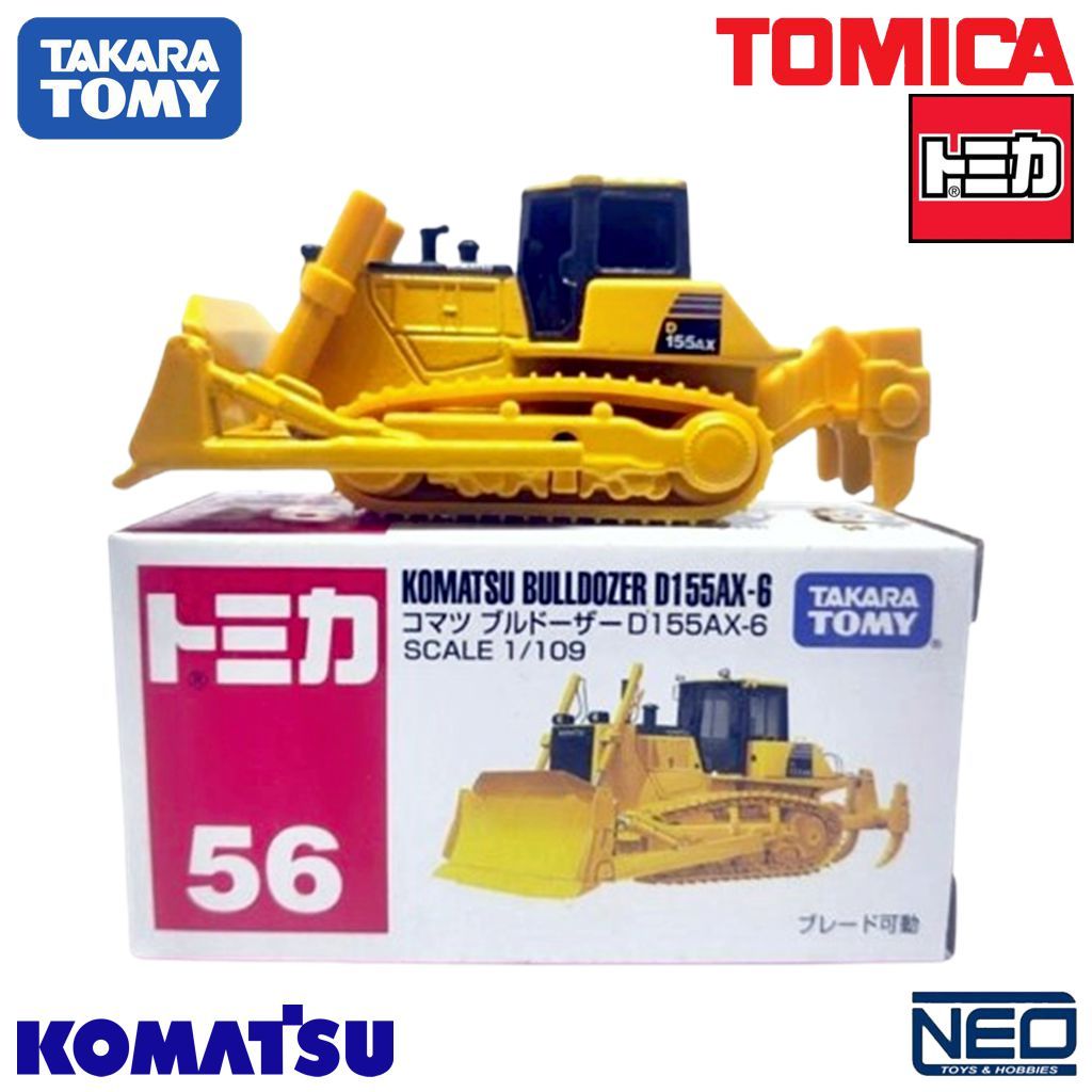 TOMICA REG 56 "Komatsu Bulldozer D155AX-6"