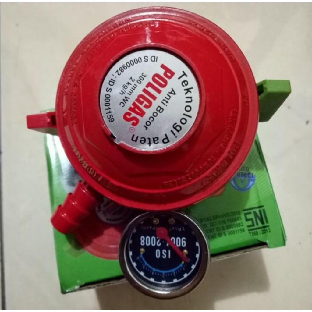 Regulator POLIGAS Double-Lock Technology