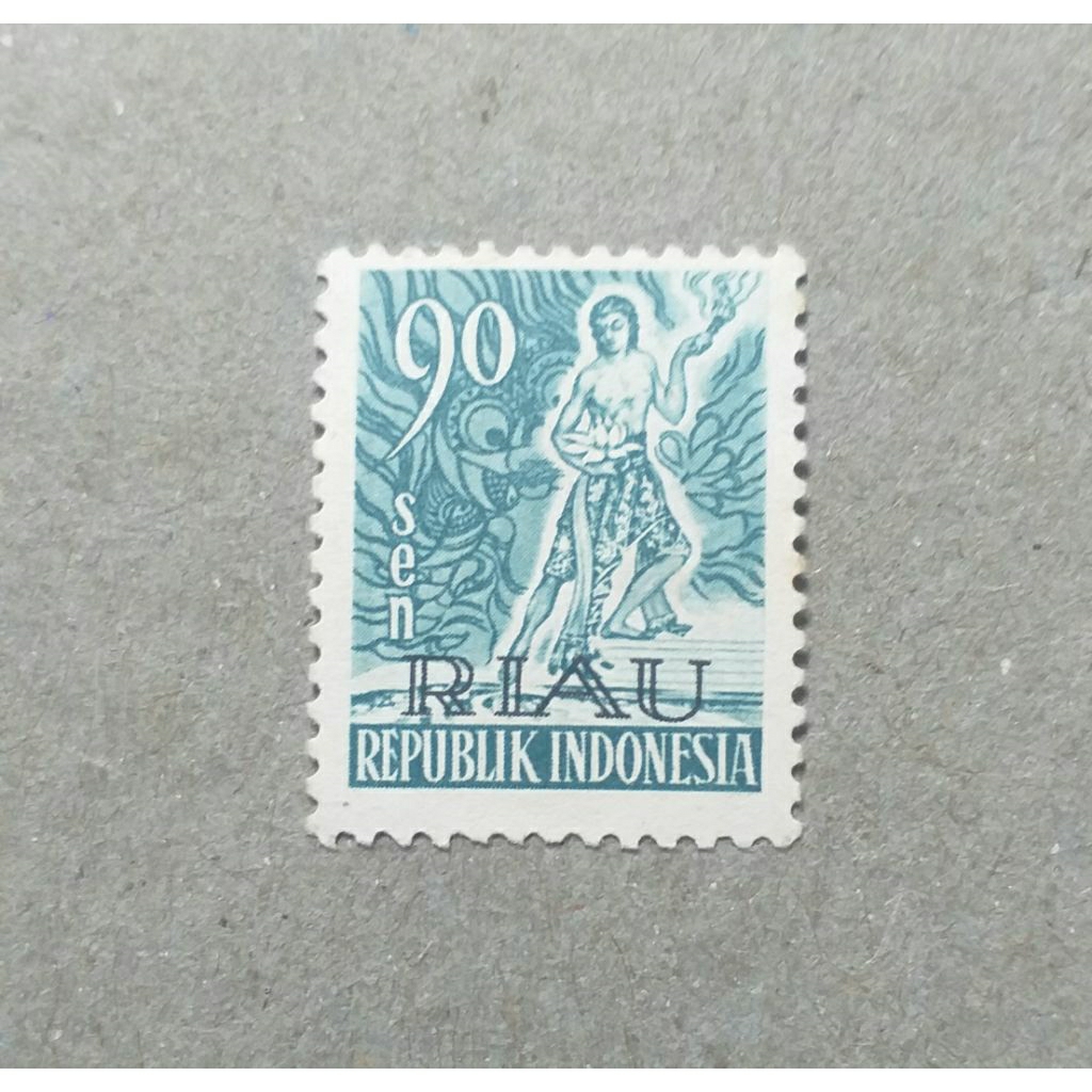 prangko ksatria 90sen (RIAU)