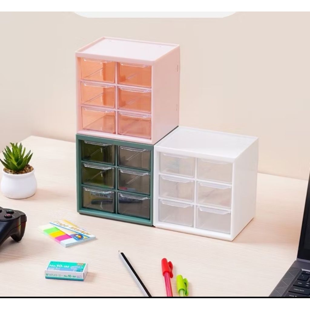 STORA LACI MINI PENYIMPANAN 6 SUSUN. LACI MINI 6. LACI MINI SERBAGUNA. LACI MINI ACC RAMBUT. LACI MI