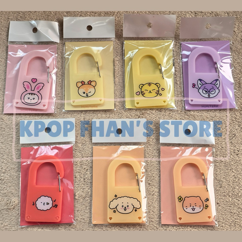 [Ready Stock] Seventeen Pop Up Miniteen - Acrylic Carabiner