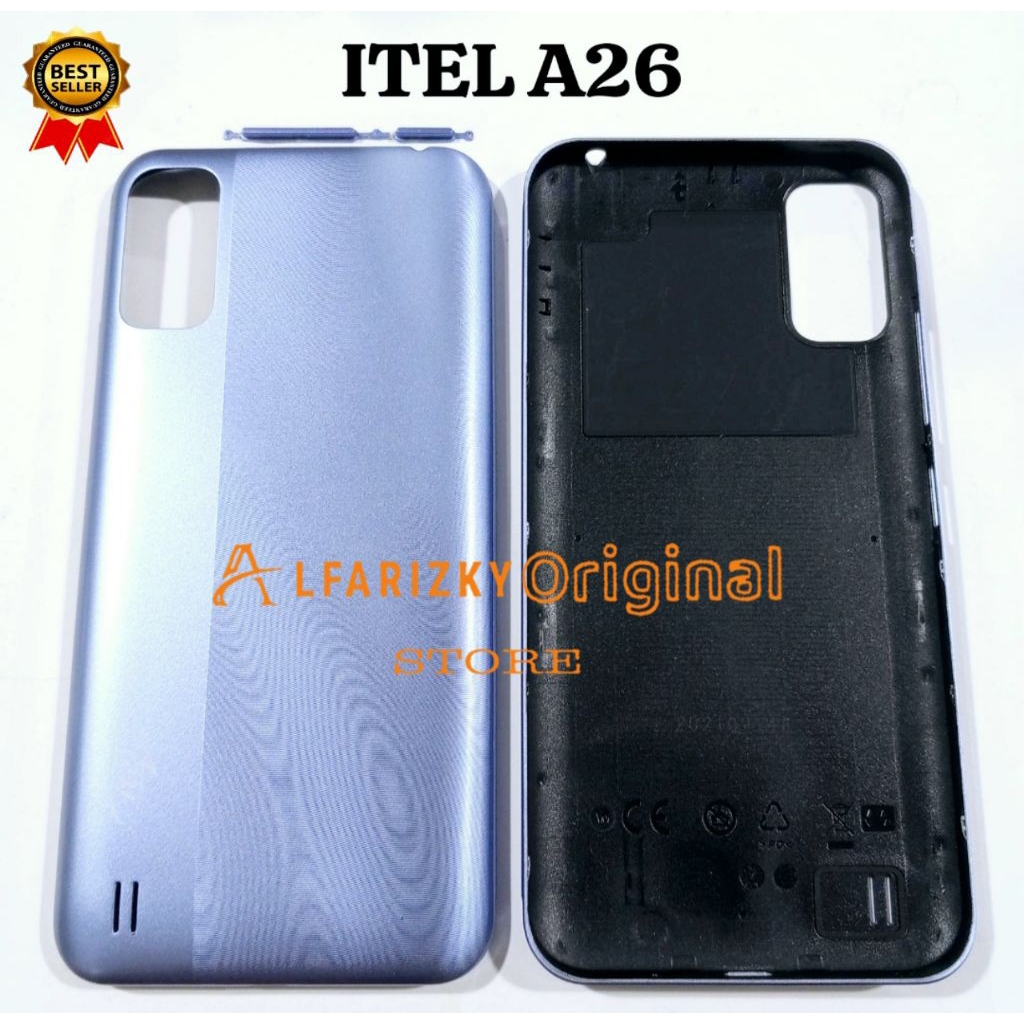 Backdoor Casing Hp Itel A26 Tutup Belakang Bodi Kesing Cover Batre Backdor Backcover Housing Back Ca