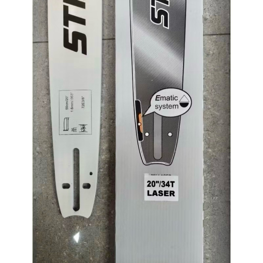 Guide Bar Chainsaw Stihl  20" 34T Laser Nose/ Gigi.Bar Senso Stihl 20 inch 34 mata Gigi Kasar