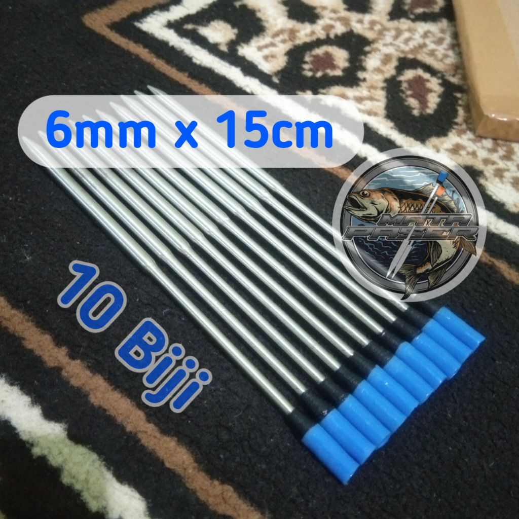 karet Umpan Ikan 6mm - 10biji