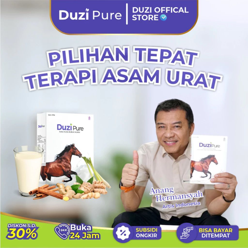 Susu Duzi Pure - Susu Kuda Liar Sumbawa Asli Original 200gr