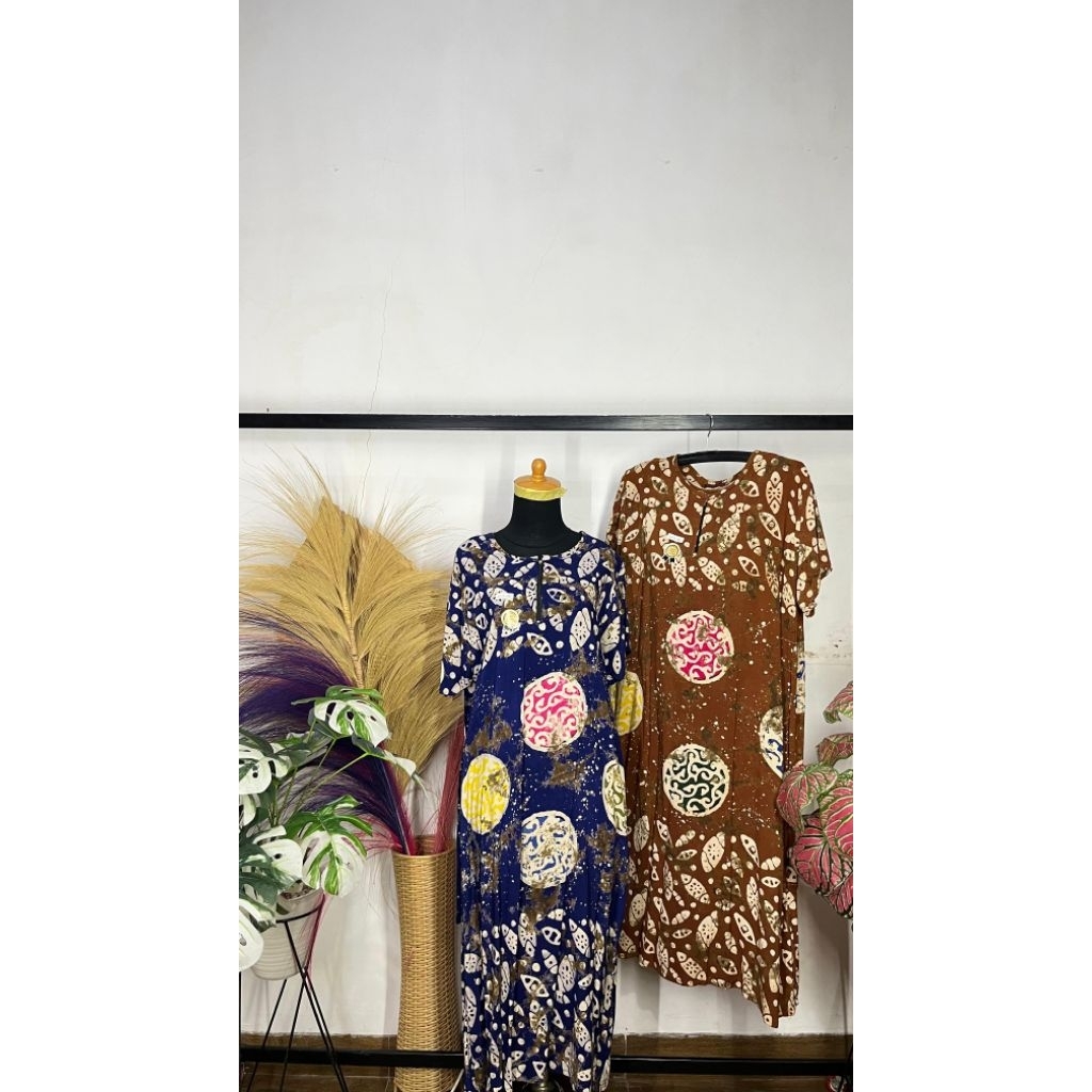 Daster Premium Jumbo Cempaka #Ds Li