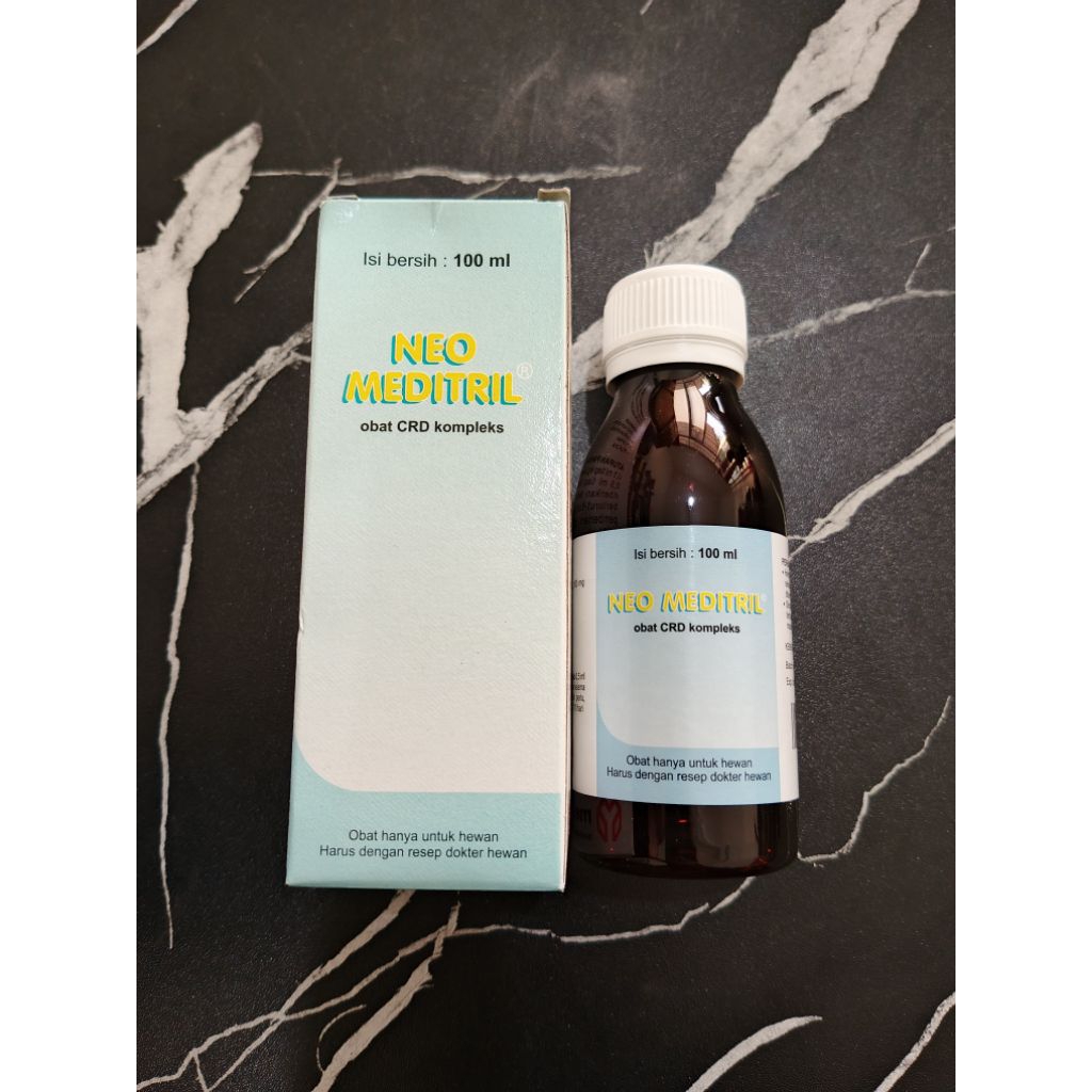 NEO MEDITRIL ORAL 100 ml - obat CRD kompleks untuk unggas