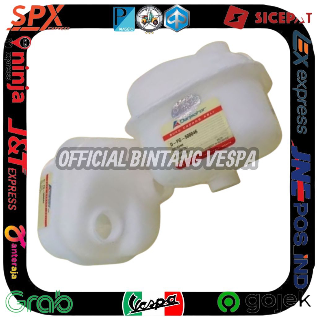 Tabung oli Tangki oli vespa excel exclusivepxe original danmotor