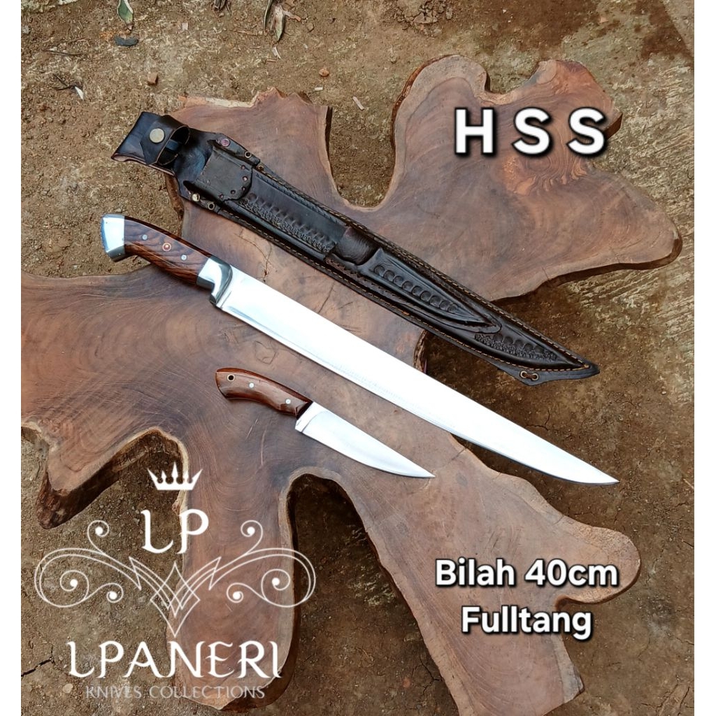[ HSS Fulltang ] 1 Set Pisau Sembelihan Kurban Lebaran Premium