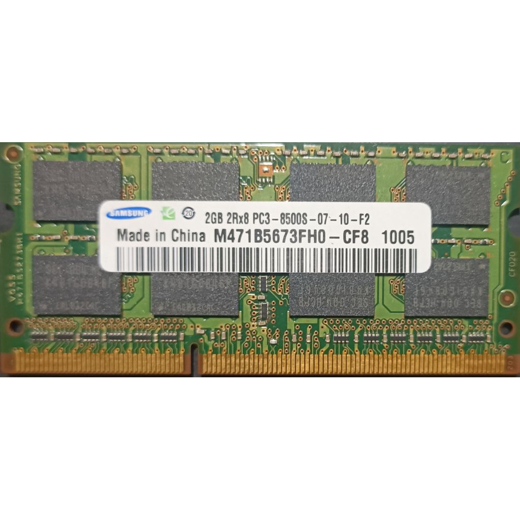 RAM LAPTOP DDR3 SODIMM 2GB PC 8500s
