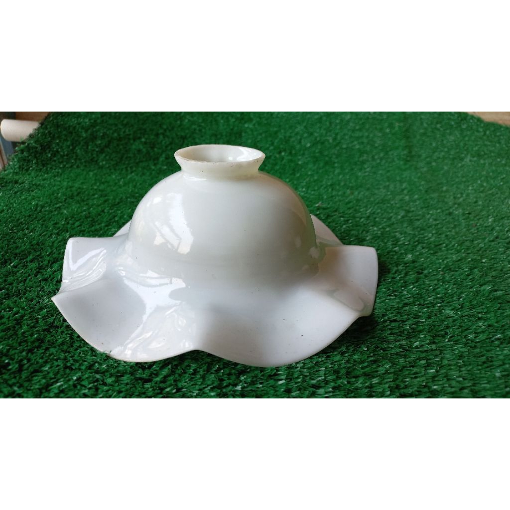 Kap Lampu Kristal Jumbo Antik