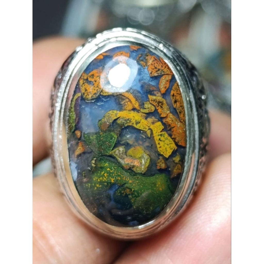 cincin pancawarna lain badar besi dan phyrus persia