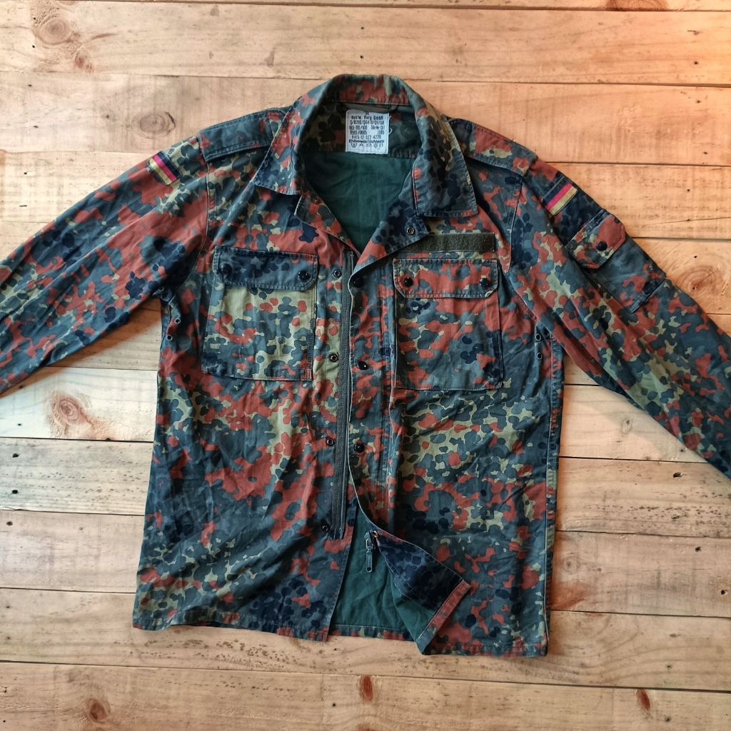 Flecktarn Jerman Army Flectarn Camo Pattern
