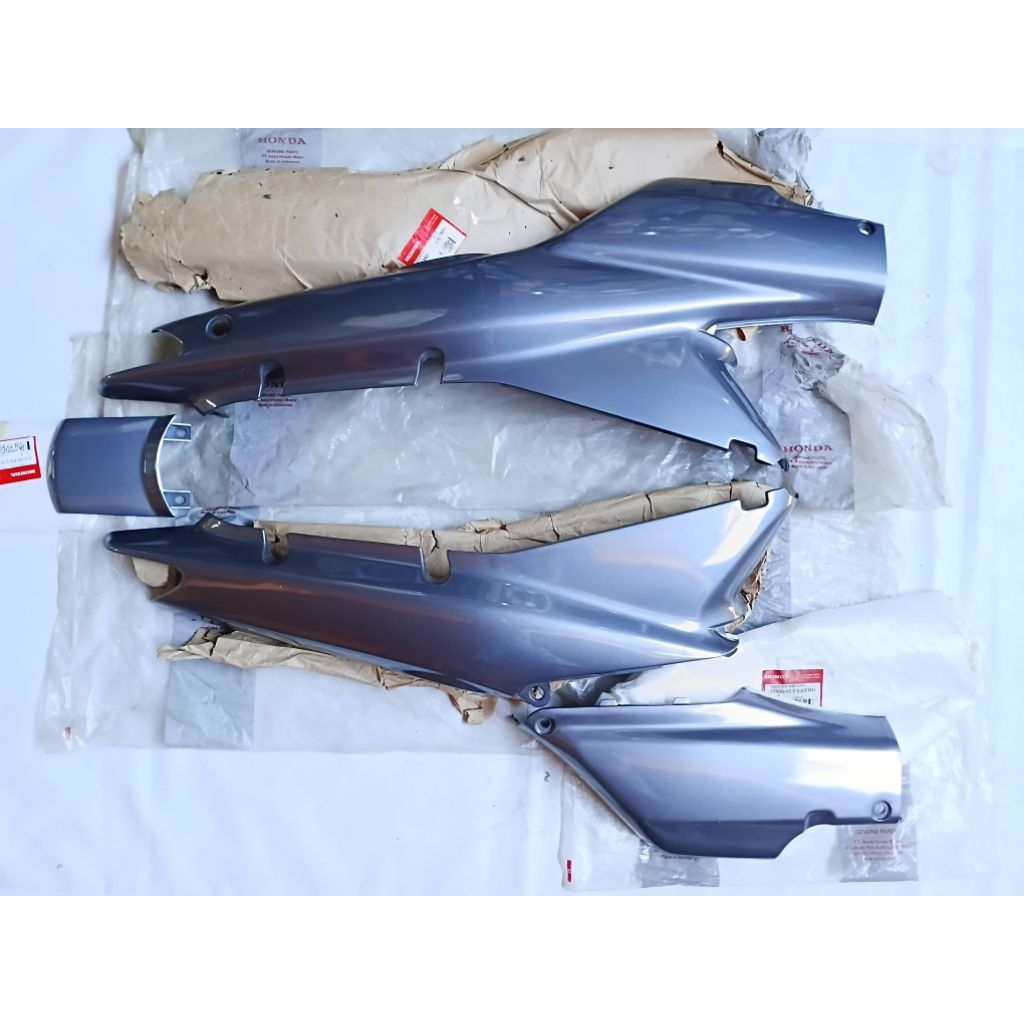 Cover Body abu Honda SUPRA X XX V FIT lama Original baru AHM