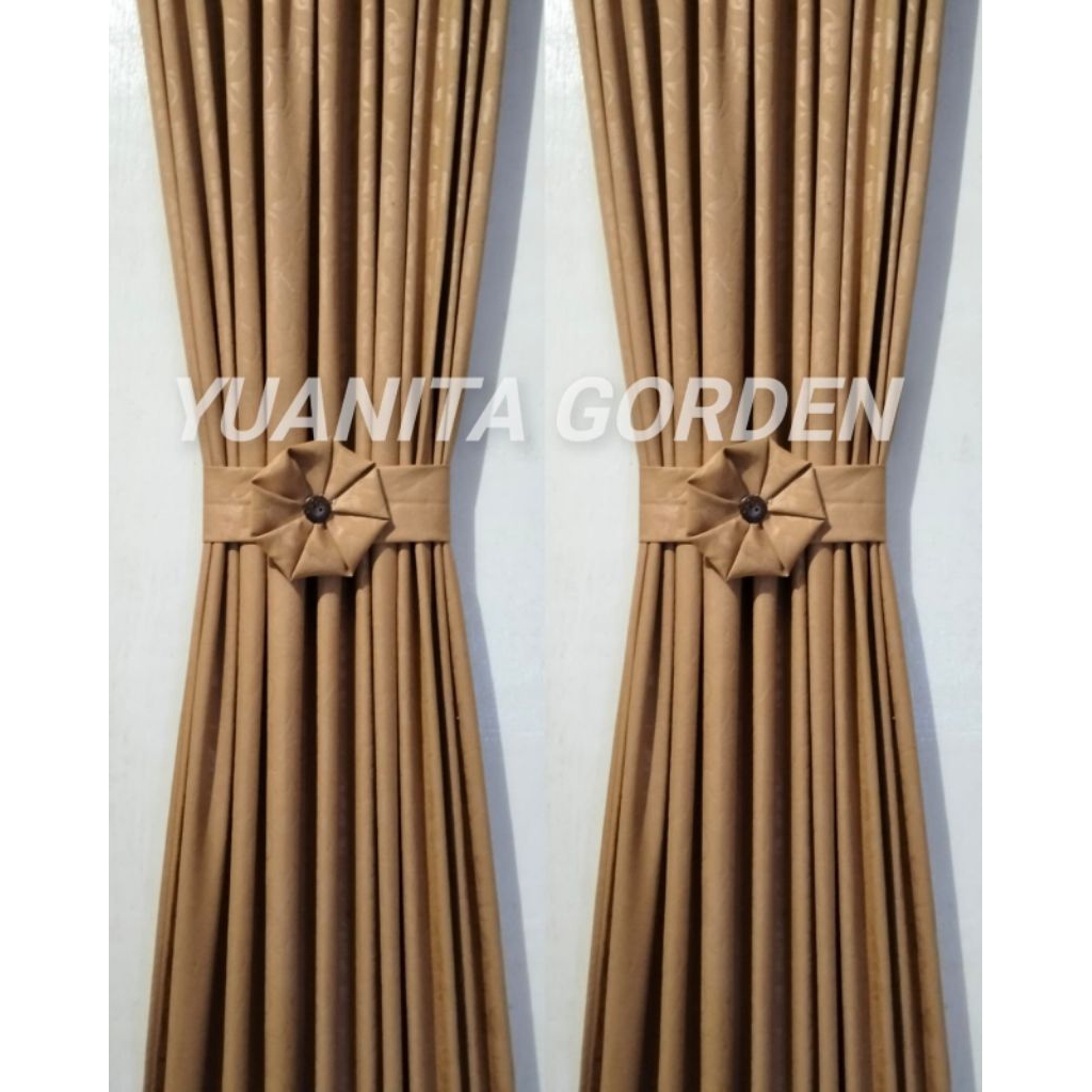 gorden minimalis,gorden jendela ikat tengah,gorden jendela panjang,gorden estetik,gorden kupu kupu