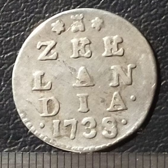 #43.ST. KOIN KUNO || KOIN PERAK || SILVER COIN 2 STUIVER ZEELANDIA TAHUN 1738