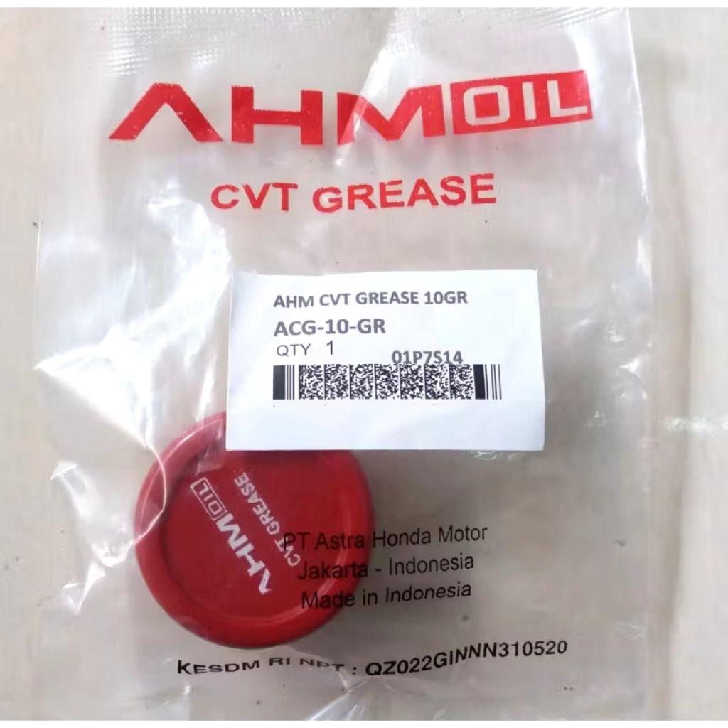 GREASE CVT AHM anti panas GEMUK CVT HONDA
