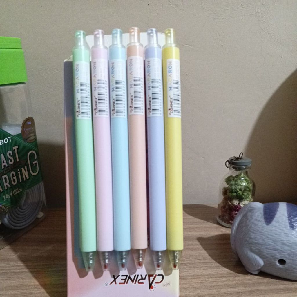 pena mekanik,pena cetek,pena gel,pena tinta 0,5 mm warna hitam 1 kotak isi 12 pcs