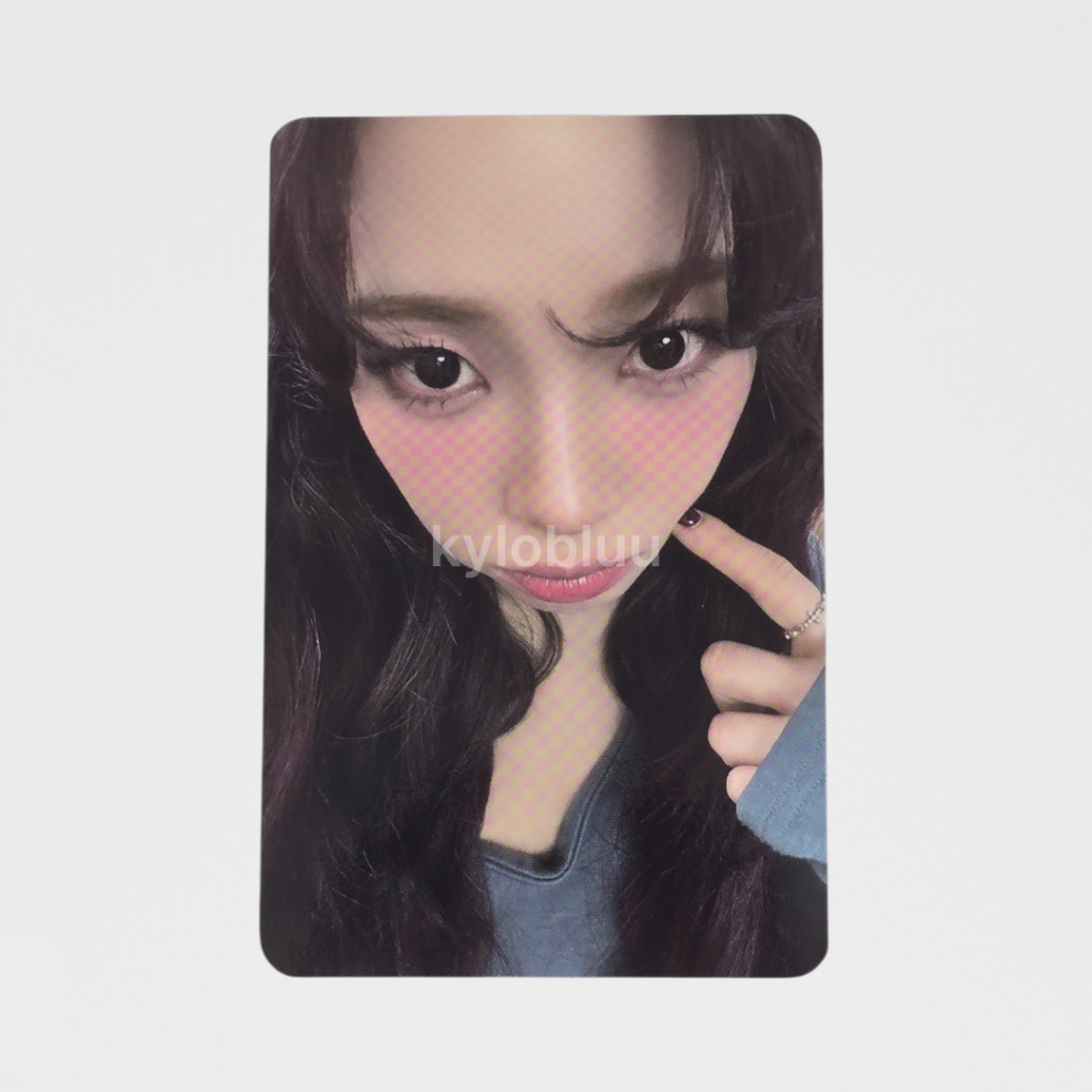 [READY] PHOTOCARD PC OFFICIAL AESPA KARINA POB PRE ORDER BENEFIT WHIPLASH KTOWN4U FANSIGN FS