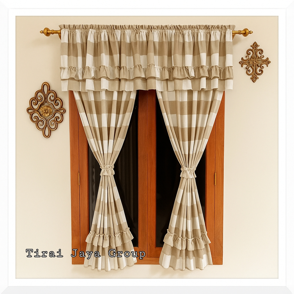 GORDEN REMPEL PONI GORDEN SERUT TINGGI 150CM ADA REMPEL ATAS BAWAH