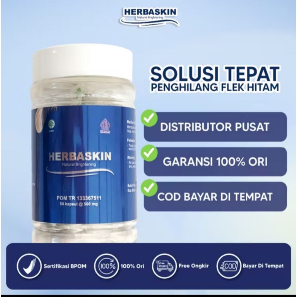 Herbaskin Collagen Pemutih Wajah dan Flek Hitam ORIGINAL