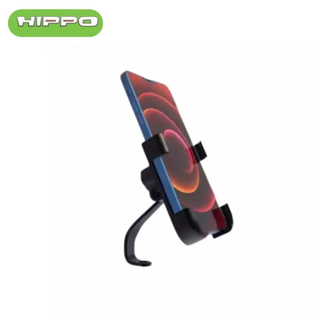 Hippo Phone Holder MC-C2 Motorcycle/Bicycle Aluminium Alloy Anti Broken 360 Rotation Sepeda Motor