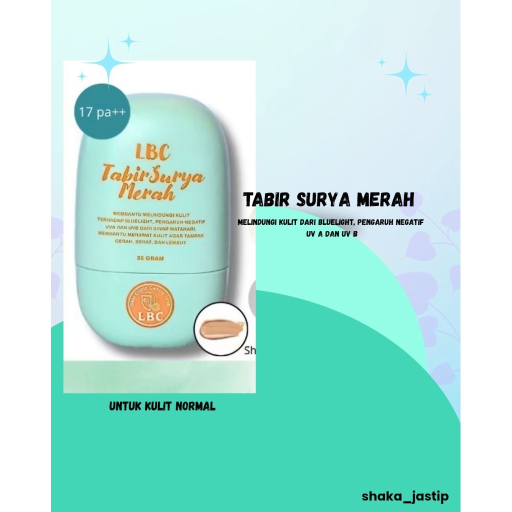 Tabir Surya Putih/Merah