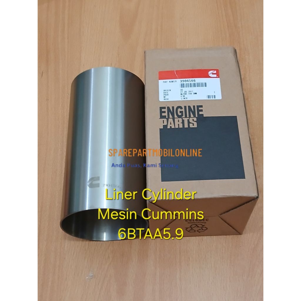 Liner cylinder boring furing cummins 6btaa5.9