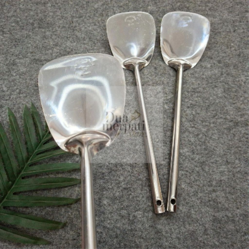 Sutil Jumbo Tebal/Spatula Stainless/Sutil Jumbo Panjang 38cm
