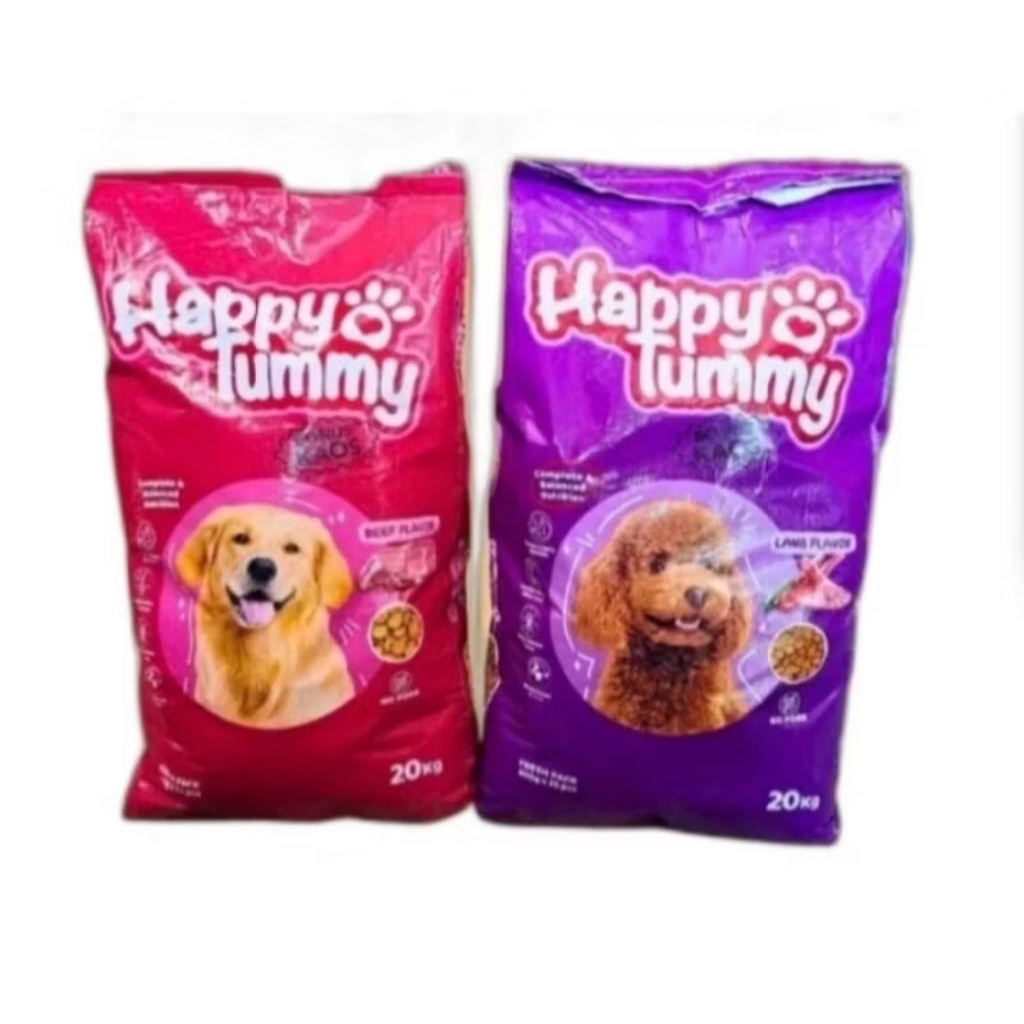 Happy Tummy Dog Dry Food 20kg Beef, Lamb