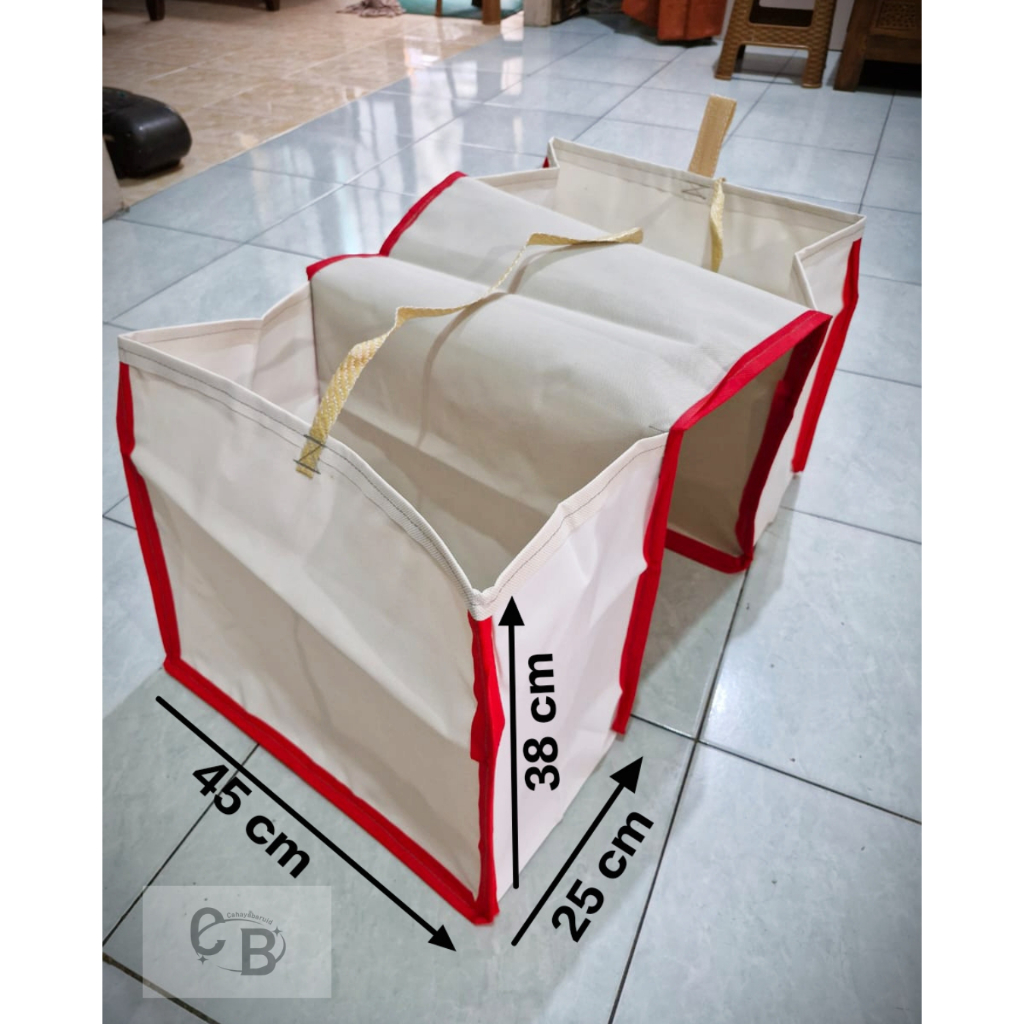 TAS MOTOR KURIR / LAUNDRY SERBAGUNA KERANJANG BELANJA LIPAT