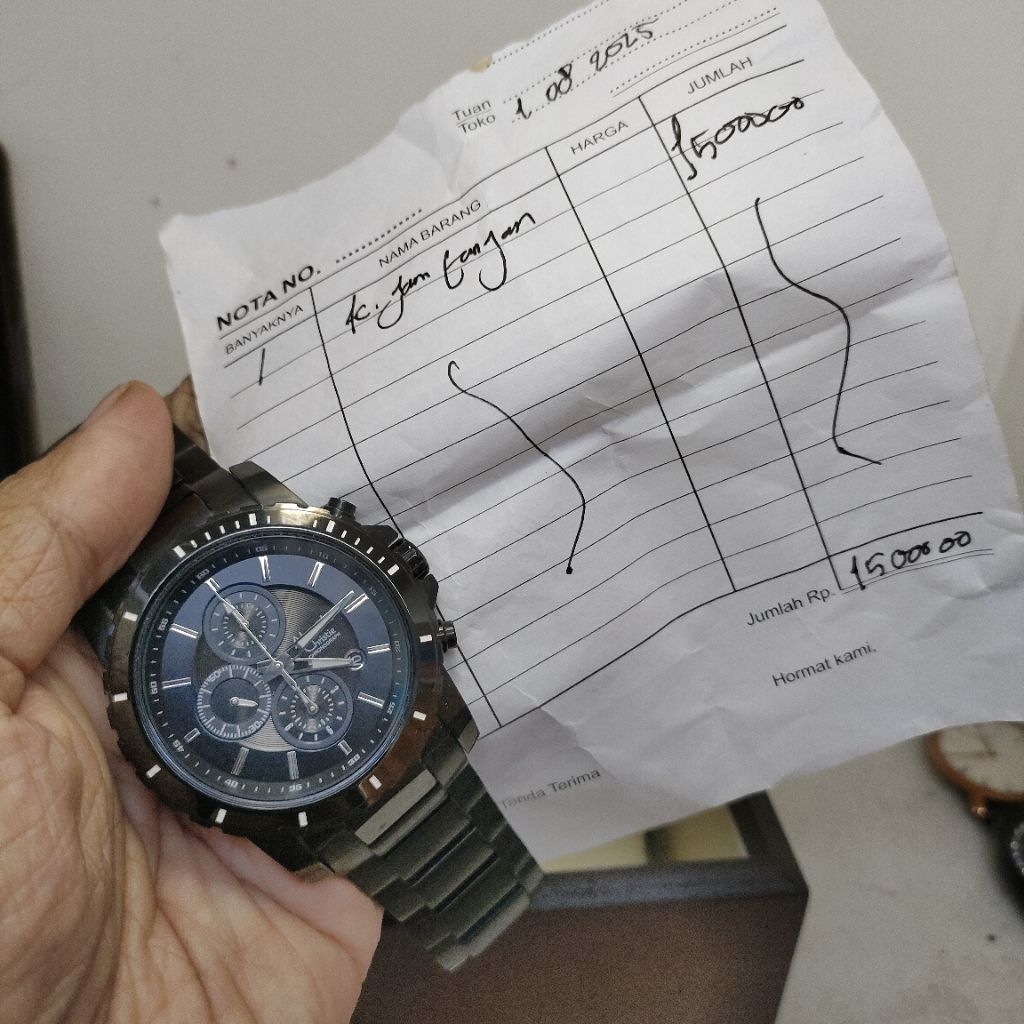 Alexandre Christie Second Tipe 6141MC Fullblack grade S