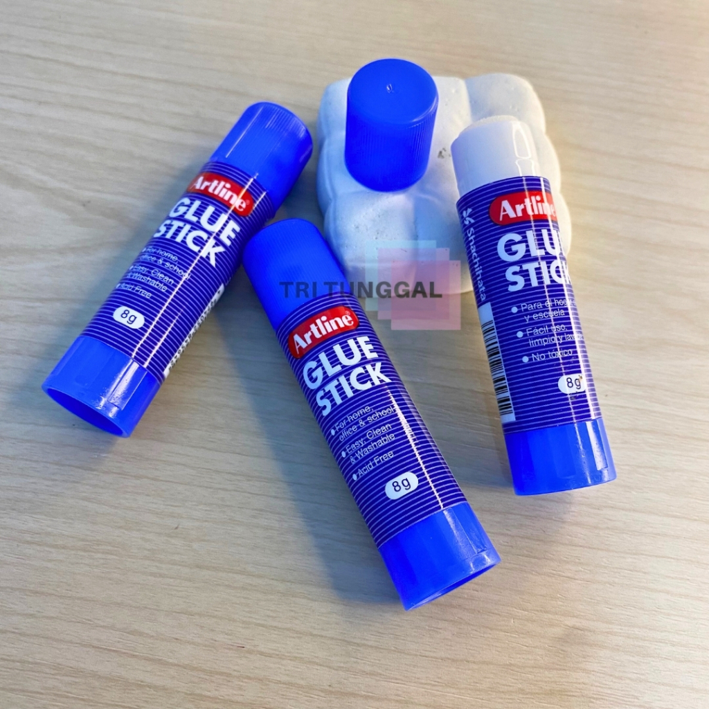 SATUAN Lem Stik Artline Kertas Glue Stick 1 pcs Padat Plastik Plastic Prakarya Kerajinan Craft Craft