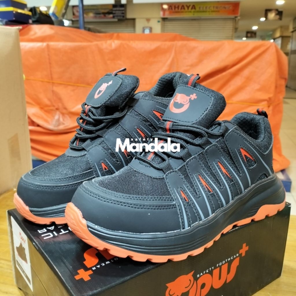 Sepatu Safety Kerja Opus Altair - Safety Shoes Pria Opus Original 100%