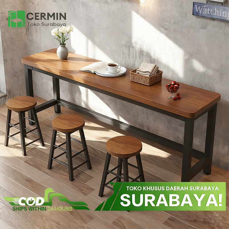 Pengiriman Dari Surabaya---Meja Bar Meja Panjang Meja Barista Meja Mini Bar Informa Meja Kopi Meja M