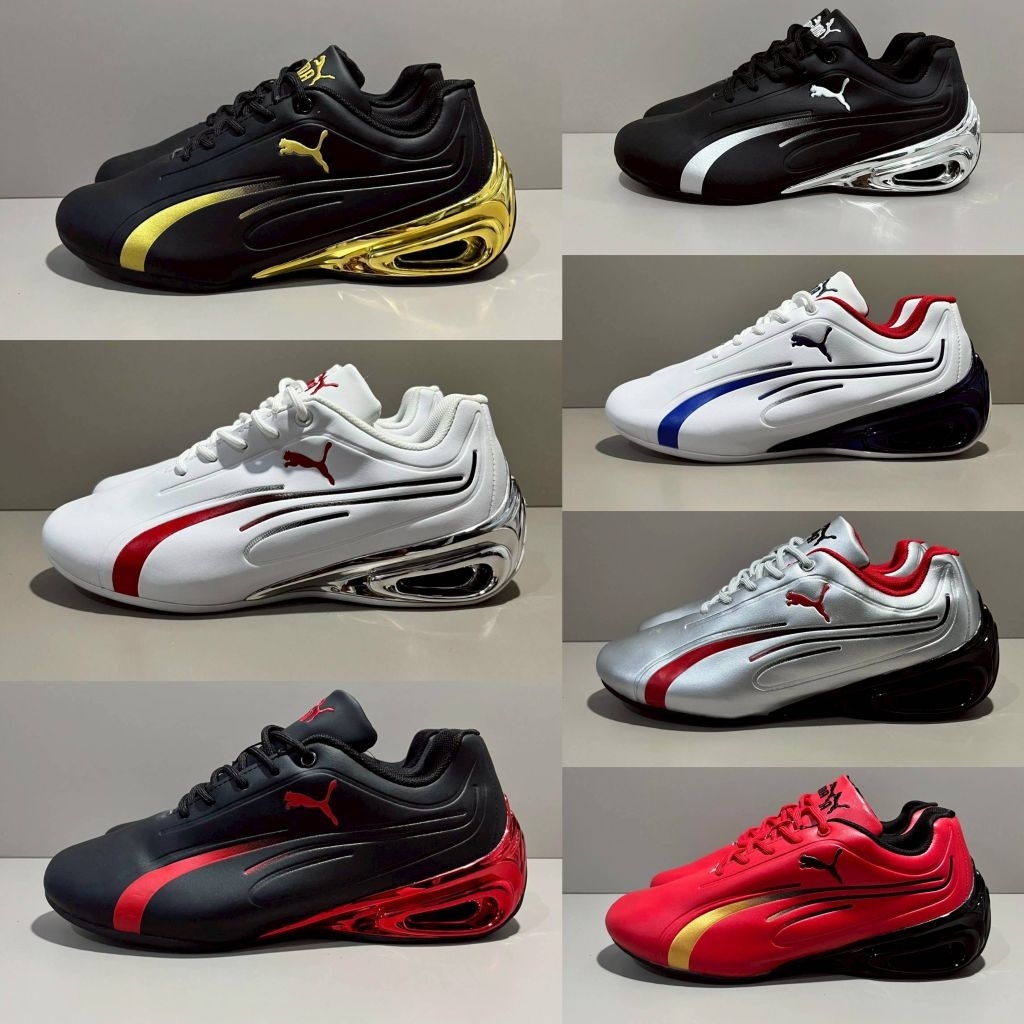 SEPATU PUMA FERRARI DRIFT CAT DELTA WHITE RED BLACK