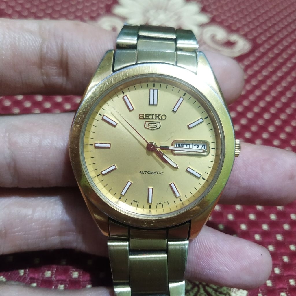men's watches jam tangan pria seiko 5 automatic 7s26 0420