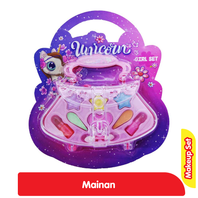 Unicorn Mainan Kosmetik Anak Set
