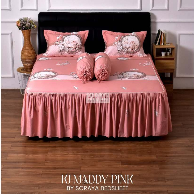 Soraya Bedsheet Sprei Rimple Katun Jepang Uk. 180x200x30cm
