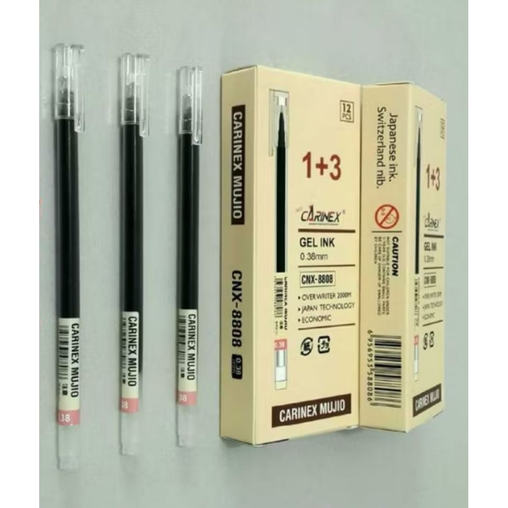 PEN GEL/ BOLPEN CARINEX MUJIO CNX-8088