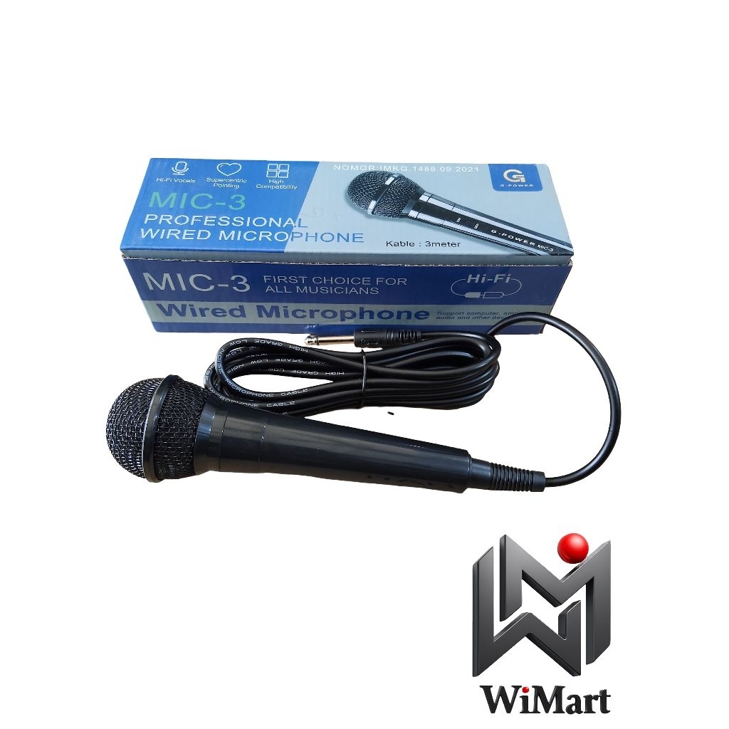Mic Kabel G Power Mic 3 Original