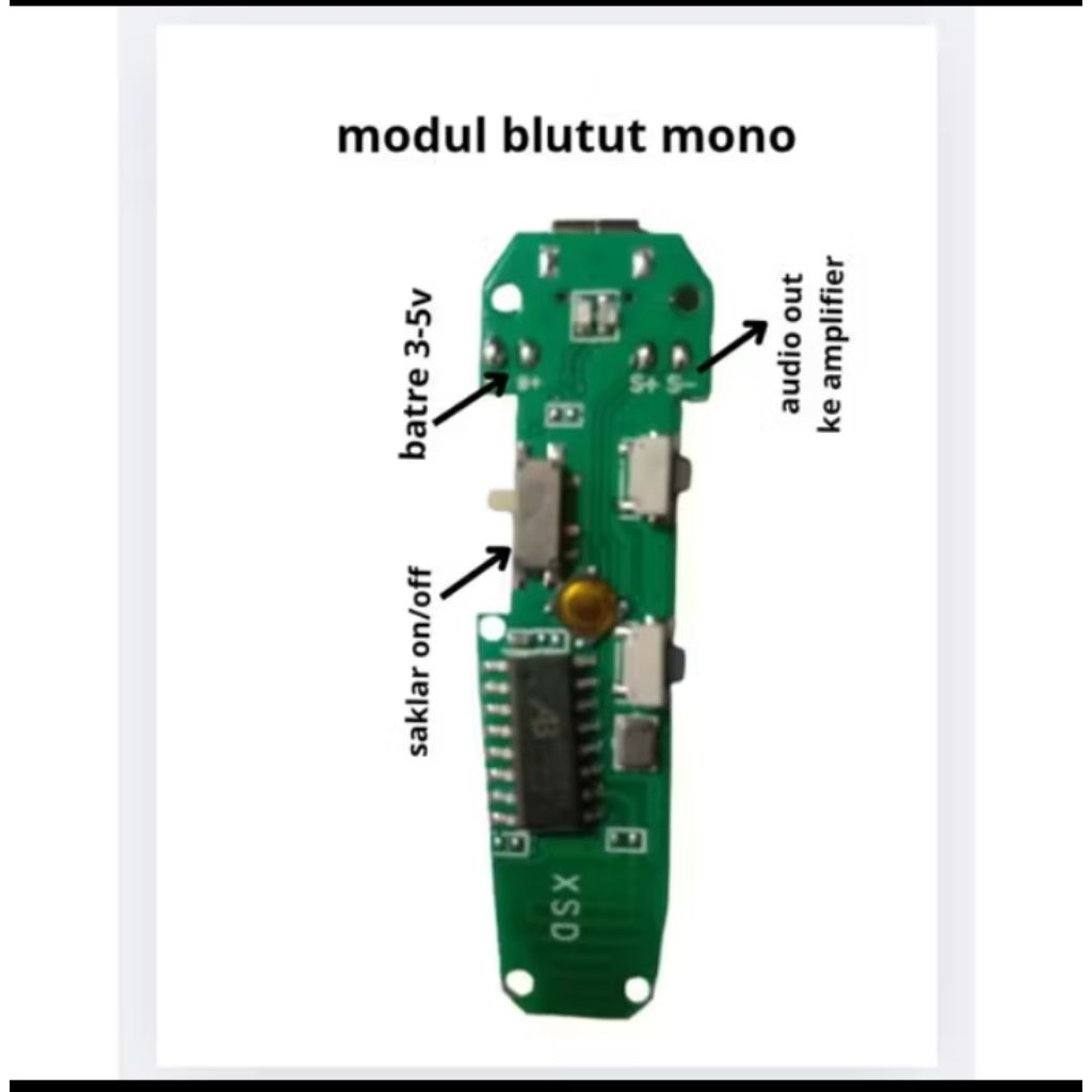 modul blutut audio mono