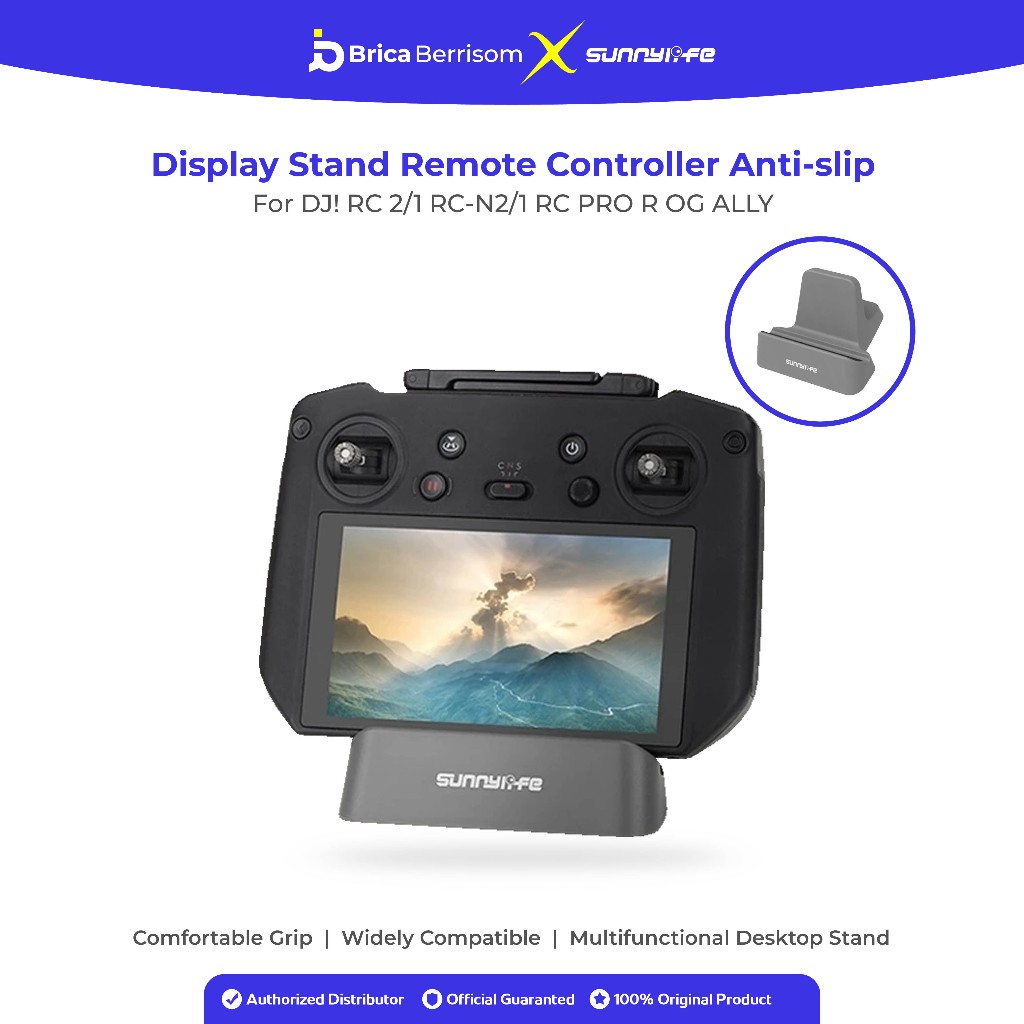 SUNNYLIFE Universal Display Stand Base For Remote Controller DJI RC 2 / RC / RC-N2 / RC-N1 / RC PRO 