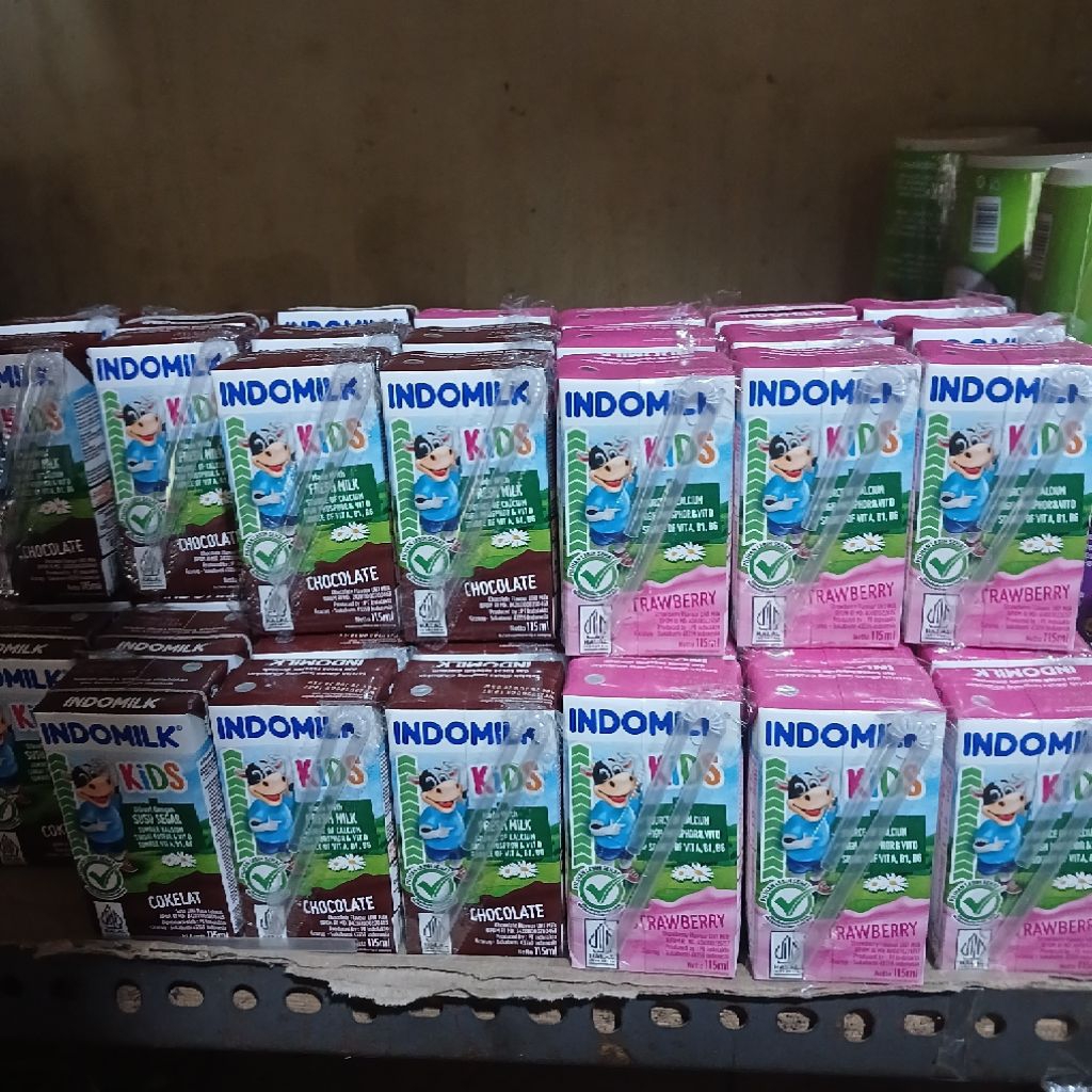 susu Indomilk kotak