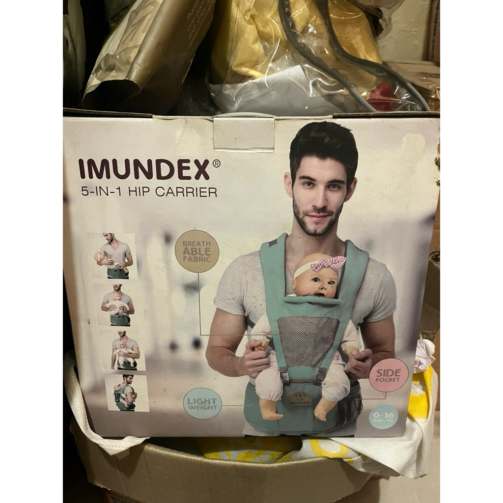 Imundex Gendongan Bayi 5in 1 Hip carrier NEW