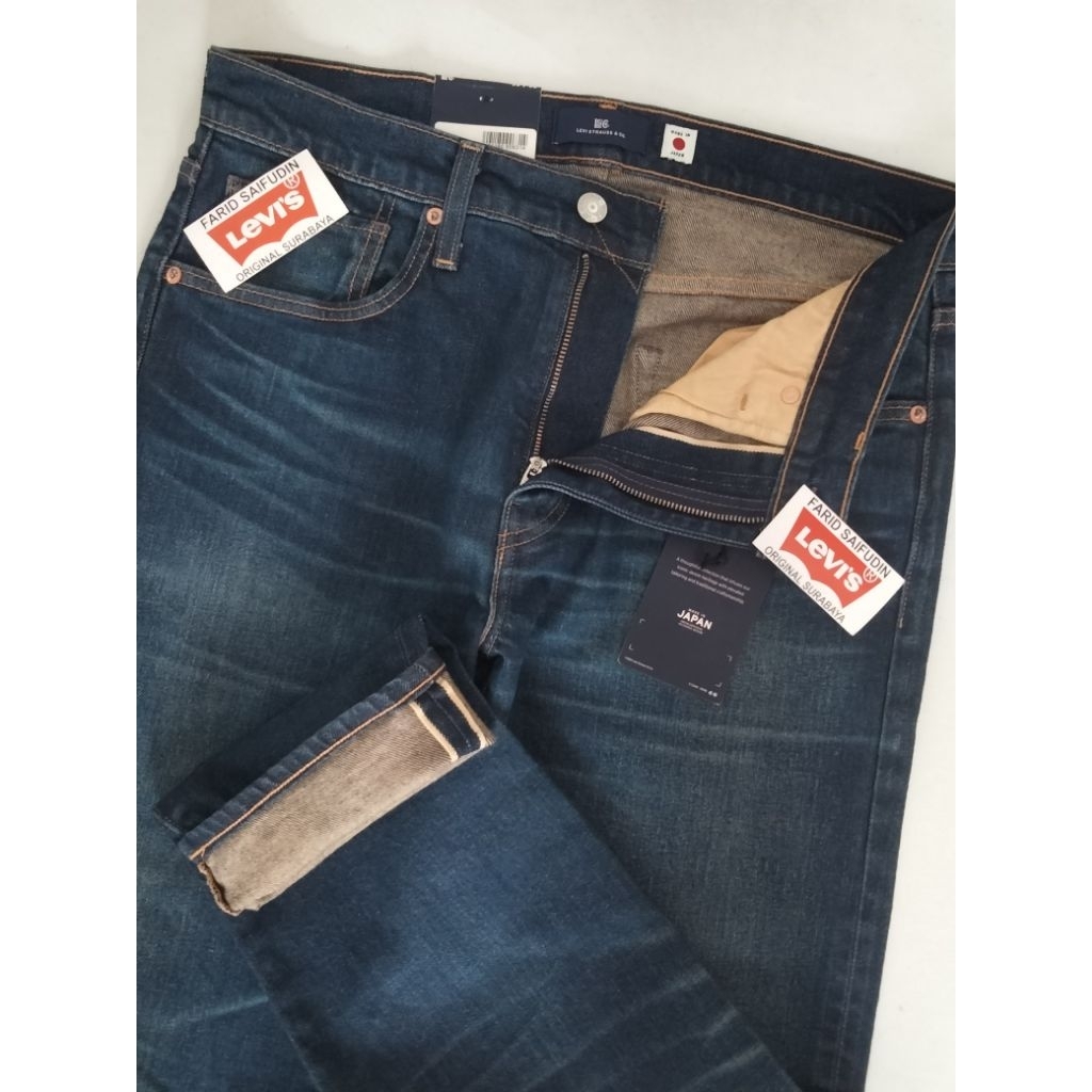 Le v i 's Men's 502 Taper Fit Jeans - JAPAN SELVEDGE - Size 32