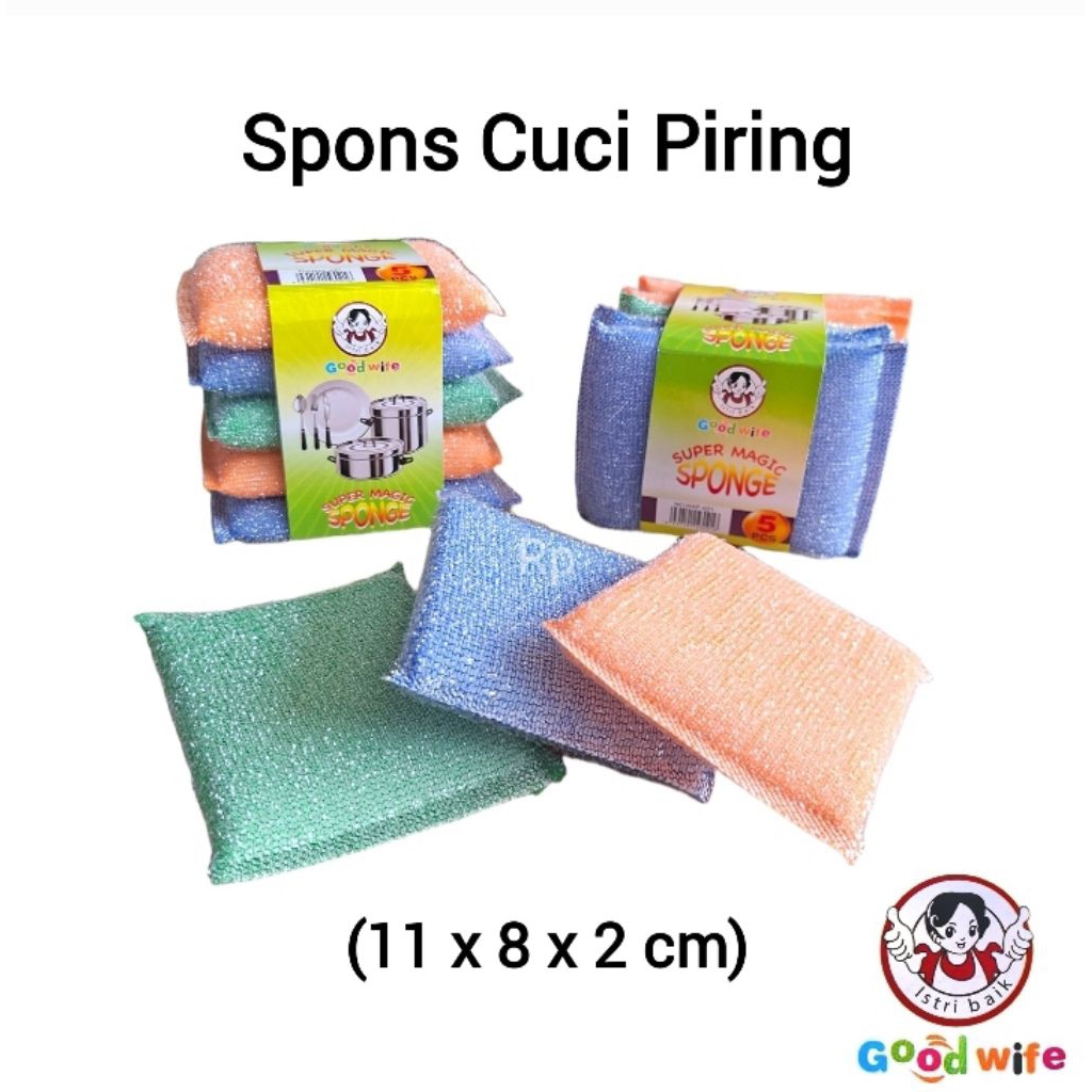 SPON CUCI PIRING BANTAL / SPON CUCI PIRING