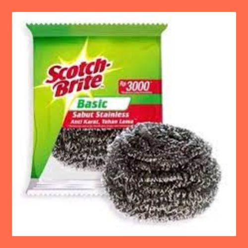3M Scotch Brite Sabut Stainless