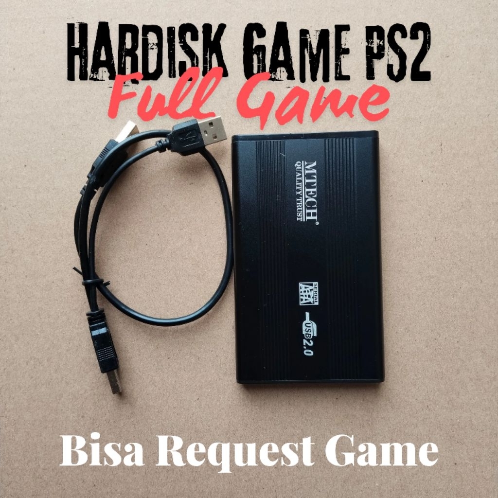 HDD Hardisk Game PS2 Bisa Request 160GB| 250GB| 500GB